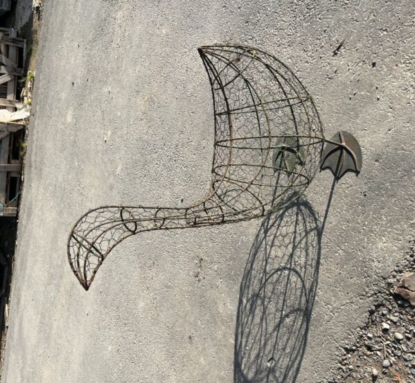 Small Reclaimed Wire Duck