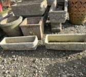 Pair of Small Brick Effect Planters