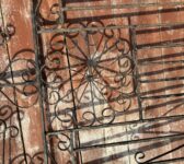 Reclaimed Single Arched Iron Gate