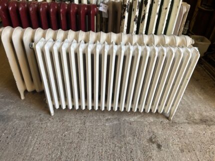 Reclaimed Painted 4 Bar Radiator - Authentic Reclamation