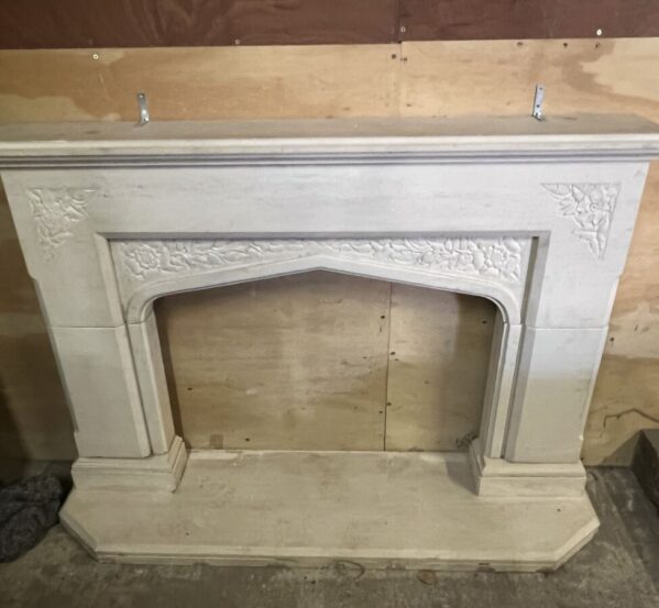 Reclaimed Carved Stone Detailed Surround