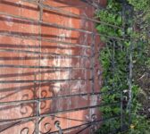Reclaimed Single Arched Iron Gate