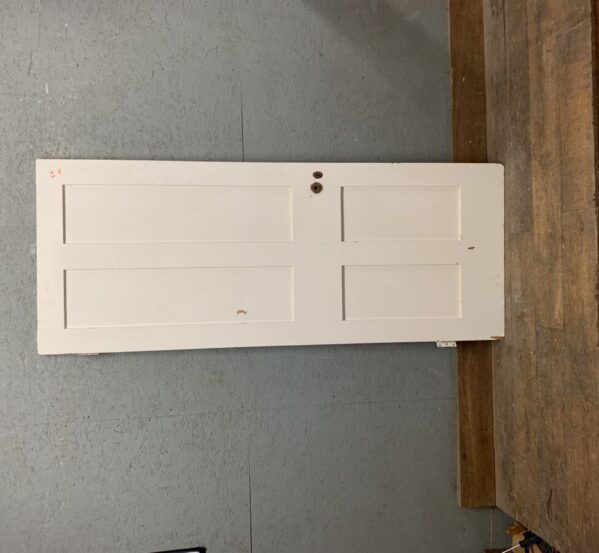 Reclaimed 4 Panel Painted Door
