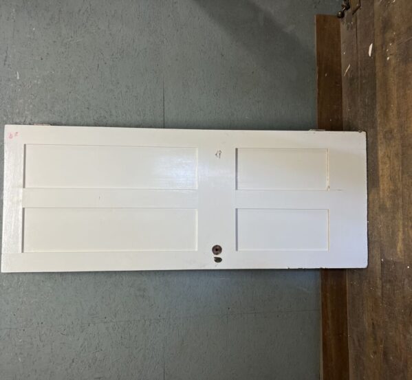 White Painted Non Beaded Door