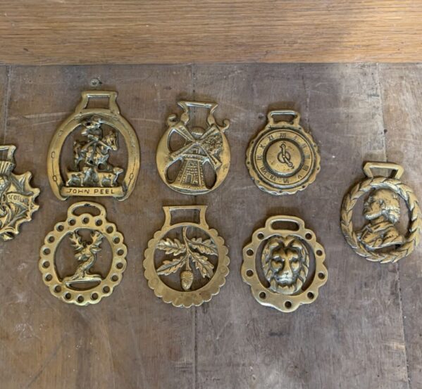 Brass Medallions for Leather Strap
