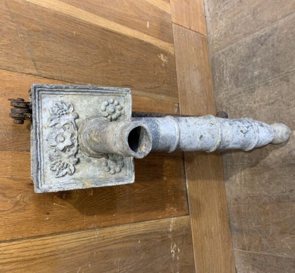 Antique Detailed Lead Pump
