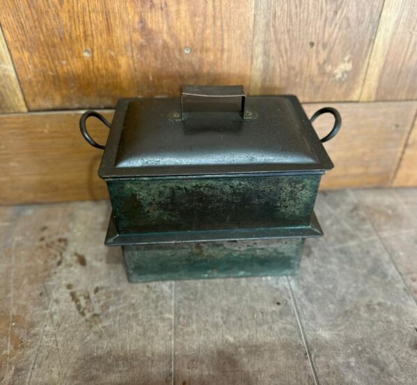 Small Metal Box with Handles