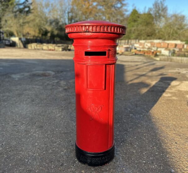 Reclaimed Red Fibre Glass Post Box
