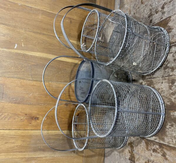 Set of Wire Strainer Baskets