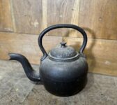 Victorian Cast Iron Kettle