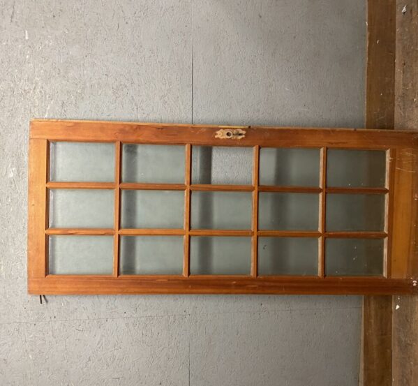 Fully Glazed Door- Panel Missing