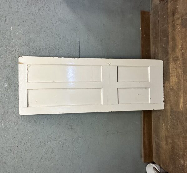 Simple White 4 Panel Door