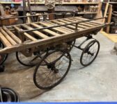 Reclaimed Funeral Bier Carriage