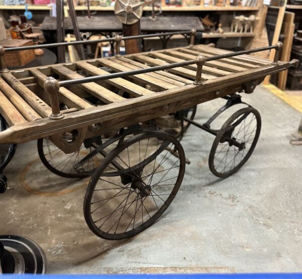 Reclaimed Funeral Bier Carriage