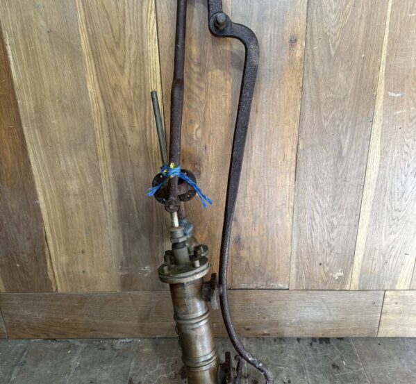 Antique Brass Water Pump