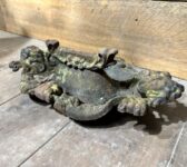 Weathered Antique Iron Boot Scraper