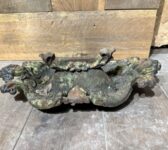Weathered Antique Iron Boot Scraper