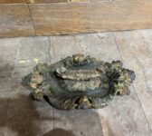 Weathered Antique Iron Boot Scraper