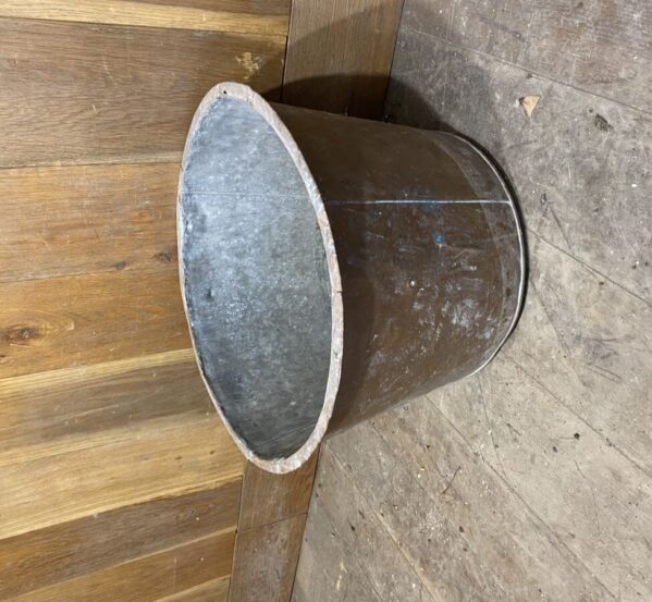 Medium Sized Reclaimed Copper Bucket