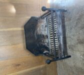 Fire Basket with a Lovely Iron Back