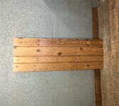 Thin Pine Ledge and Brace Door