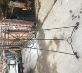 Tall Decorative Iron Pot Stand