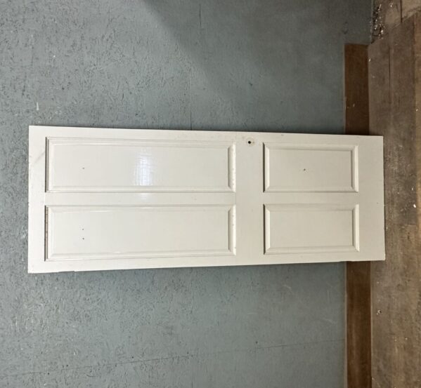 Cut Down White 4 Panel Door