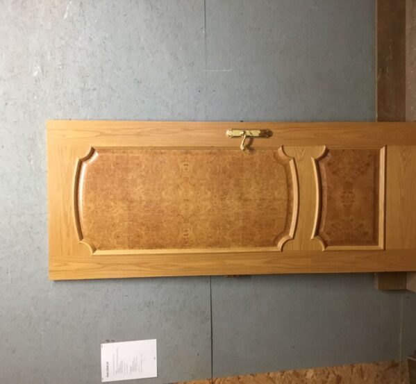 Reclaimed Walnut 2 Panel Door