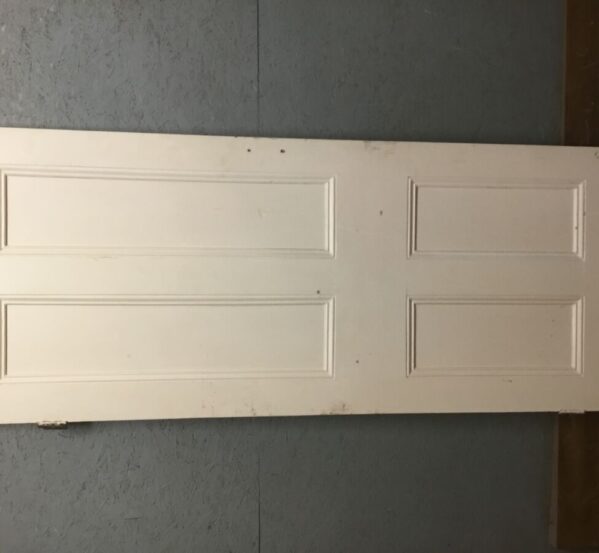 Painted Half Beaded 4 Panel Door