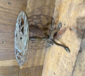 Small Reclaimed Brass Iron Rest