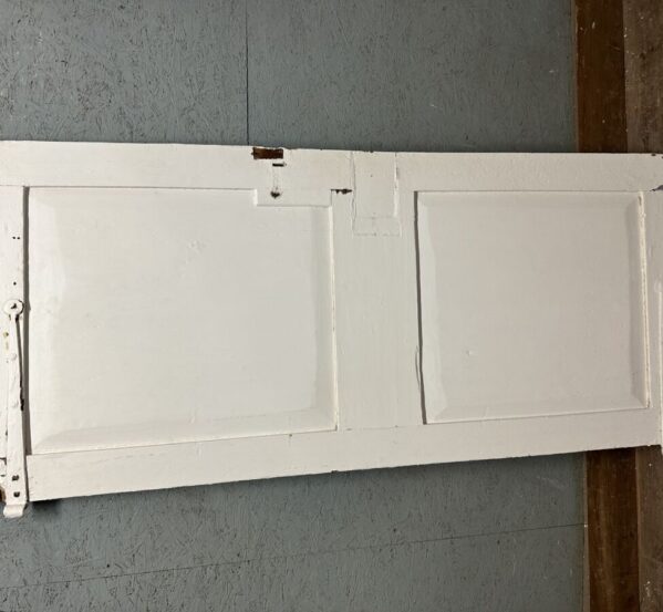 2 Panelled Ledge and Brace with Hinges
