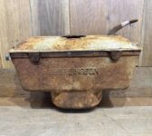 Heavily Rusted Hi-level Burlington Cistern