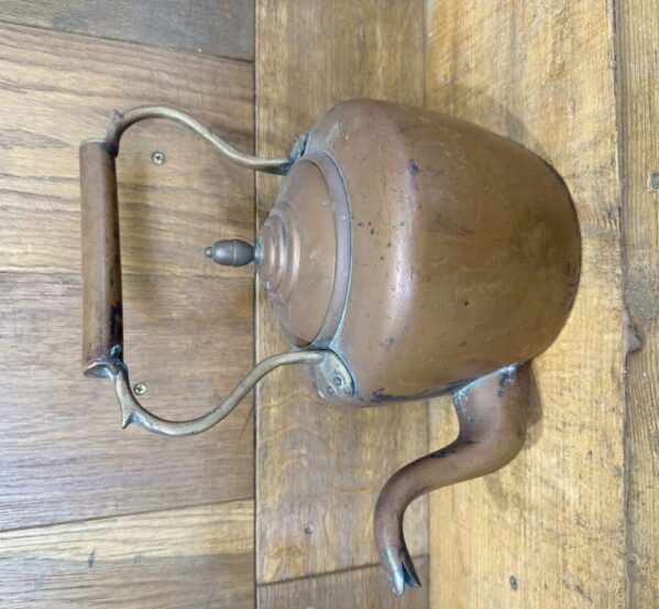 Copper Kettle with Brass & Copper Handle
