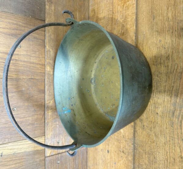 Solid Brass Vintage Jam Pot