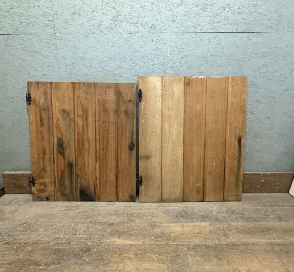 Beautiful Oak Cupboard Doors with Arts and Crafts Hinges