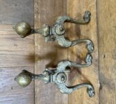 Lovely Small Dogs with Ball and Claw Design