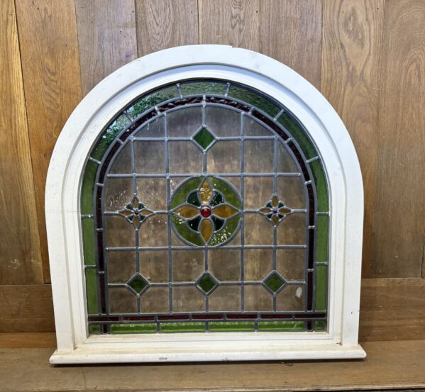 Beautiful Arched Stained Glass Window