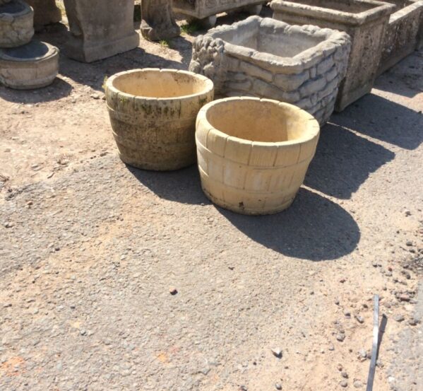 Amazing Cotswold Barrel Pots
