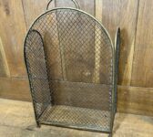 Rounded Brass Fire Guard