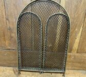 Rounded Brass Fire Guard