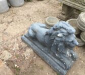 Painted Lion With Damage