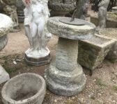 Small Well Weathered Sundial