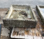 Beautiful Concrete "Brick" Sides Trough
