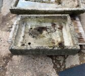 Beautiful Concrete "Brick" Sides Trough
