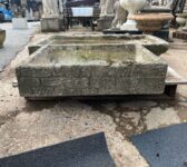 Beautiful Concrete "Brick" Sides Trough