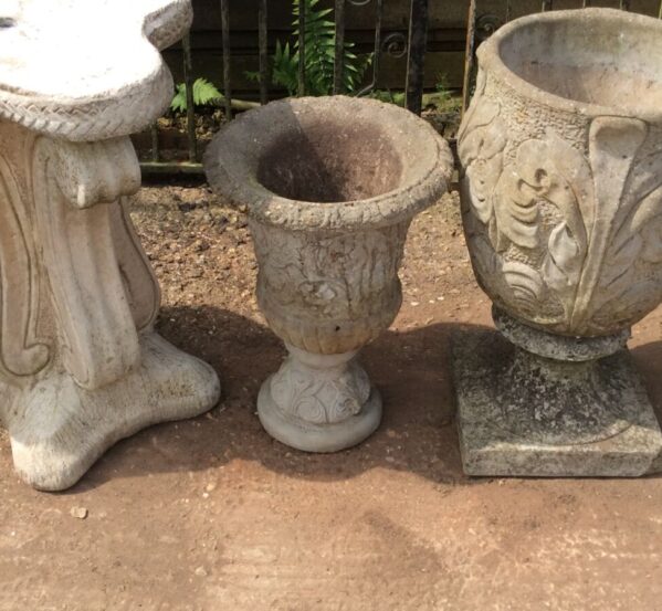 Small Reclaimed Decorative Urn