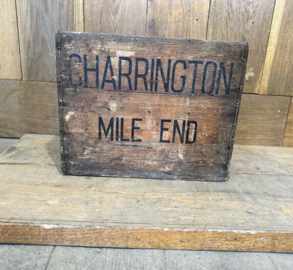 "Charrington Mile End" Wine Box