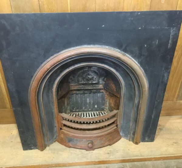 Rusted Fire Insert & Surround