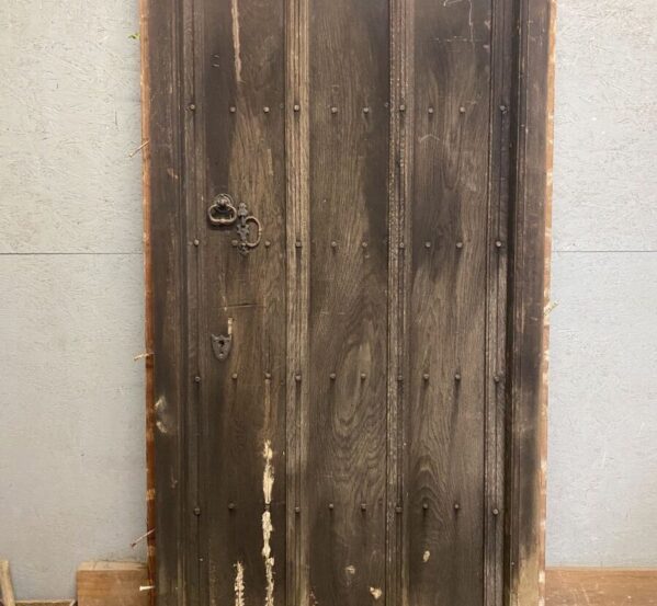 Rustic Oak Door with Frame