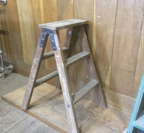 Small Brown Step Ladder